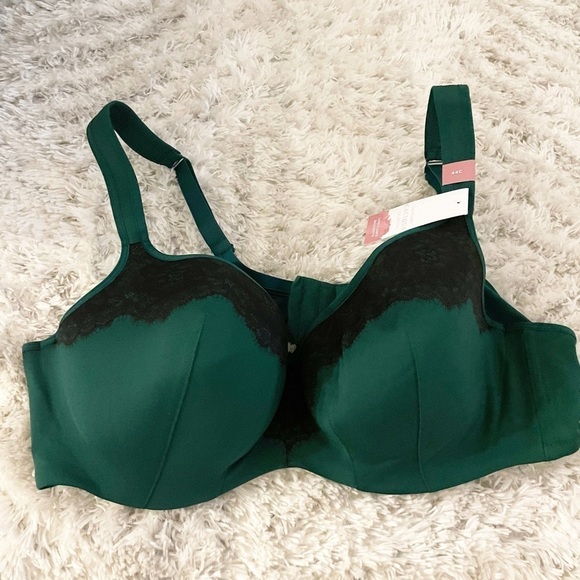 Cacique Lightly Lined Balconette Lace Bra 44C - Picture 1 of 9